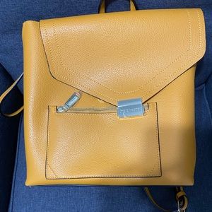 Steve Madden yellow backpack